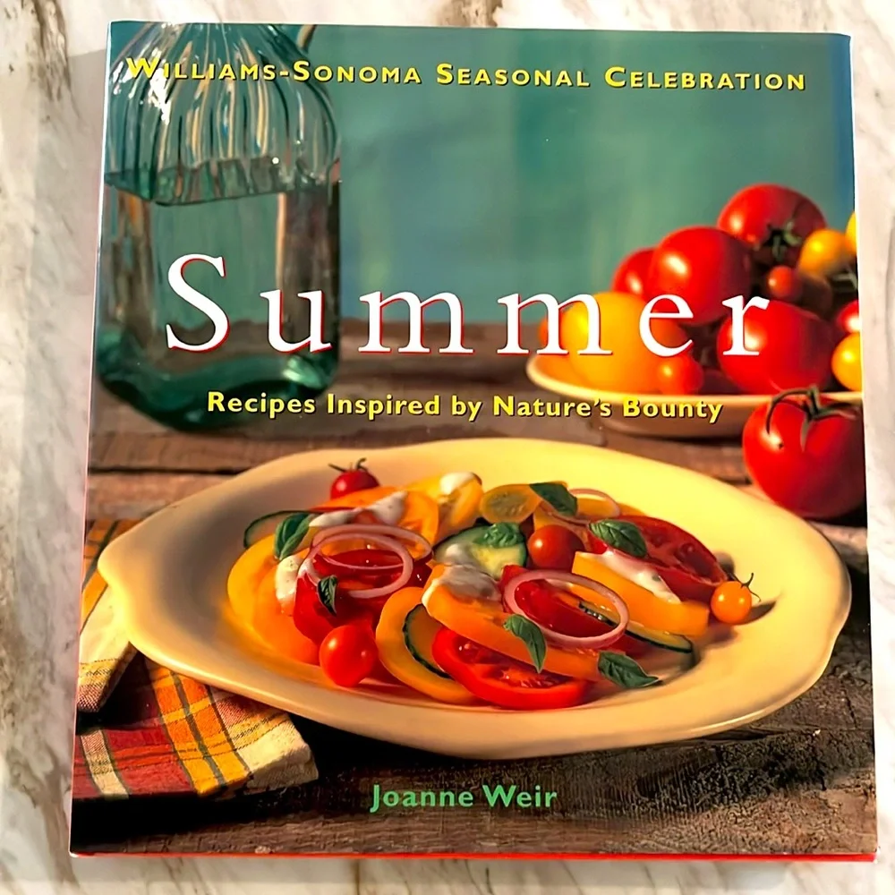 Williams Sonoma Seasonal Celebration Summer & Winter Hardcover Cookbooks
